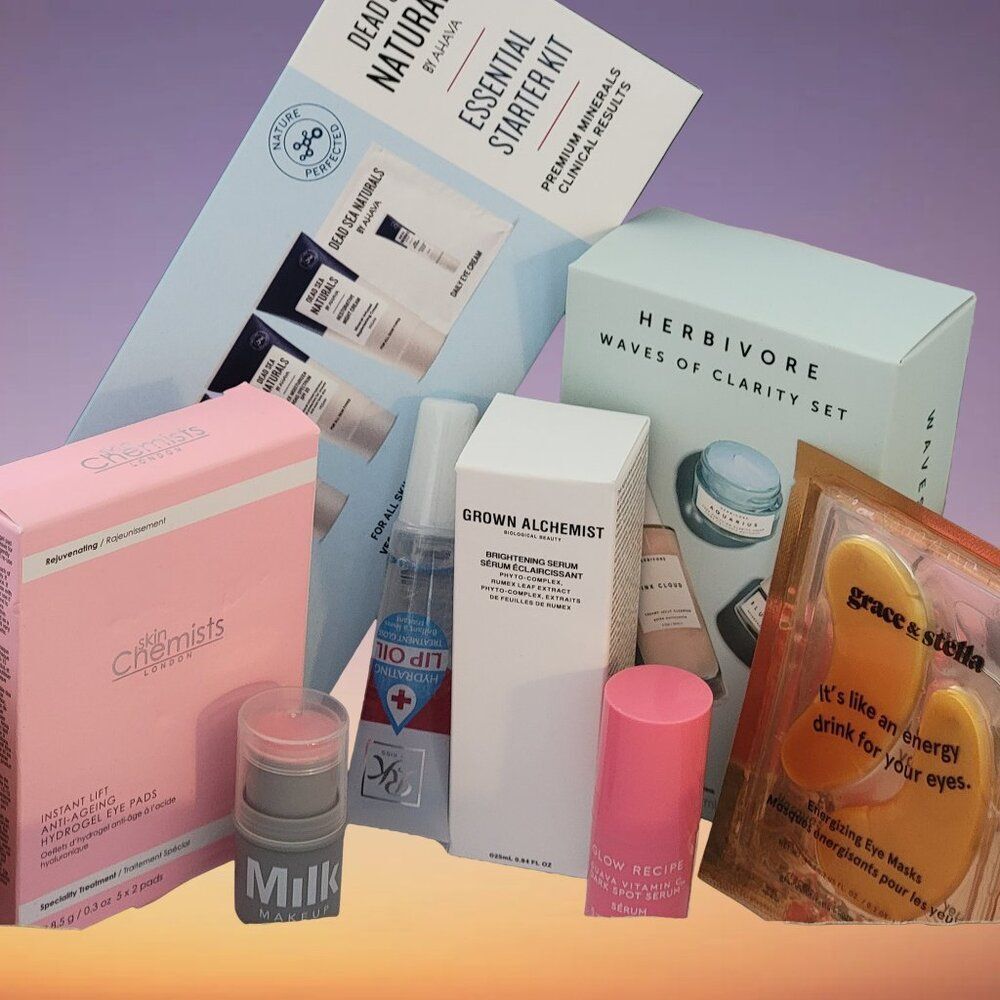 College Skincare Makeup Collection 8 Pieces